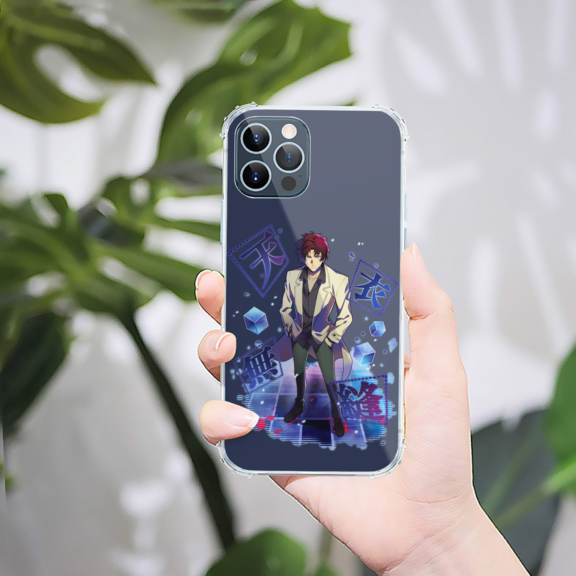 （画像用） 文豪ストレイドッグス Bungo Stray Dogs 【iPhone 12シリーズ対応】透明スマホケース（クリアソフトケース）